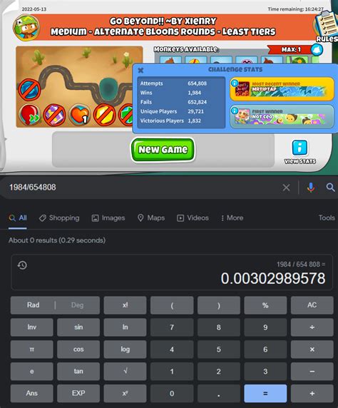 Todays "Advanced" Challenge has a 0.3% victory rate : r/btd6