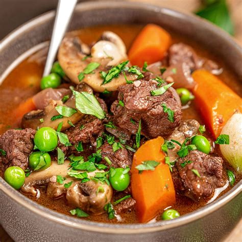 Beef Stew With Red Wine Lemon Blossoms