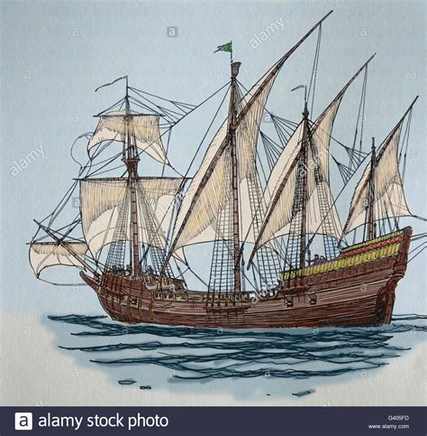 Age Of Discovery The Caravel 15th 16th Century