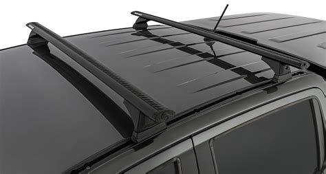 Rhino Vortex Rch Black 2 Bar Roof Rack For Ford Ranger Pxpx2px3 4dr