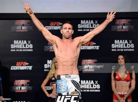 Jake Shields Weighs In During The Ufc Fight Night Maia V Shields News Photo Getty Images
