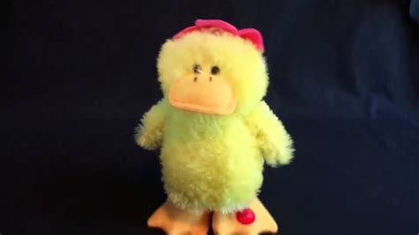 Animated Plush Chick Ganz Journey Duck Walks Sings 5 Little Ducks Youtube