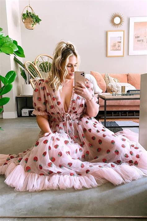Lirika Matoshis Strawberry Dress Is The Fashion Comfort Food The World Is Craving Right Now