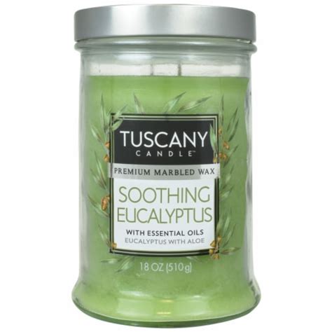 Tuscany Jar Candle Soothing Eucalyptus 18 Oz Kroger