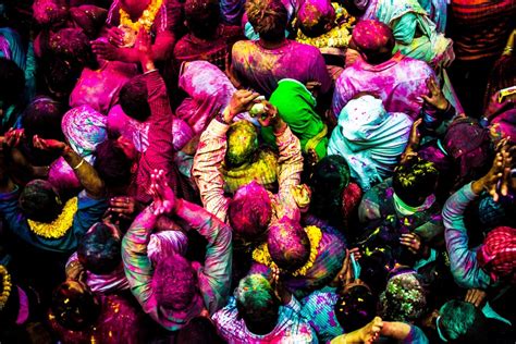 Holi Festival A Vrindavan In India Evolution Travel