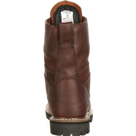 Georgia Boot Steel Toe Waterproof Lace To Toe Work Boot
