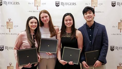 2019 Phi Beta Kappa Induction Ceremony At Rutgers University Youtube