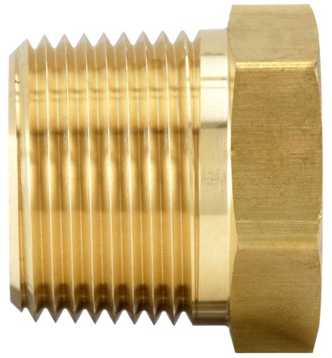 Parker Reducing Adapter Brass 1 In X 12 In Fitting Pipe Size Male