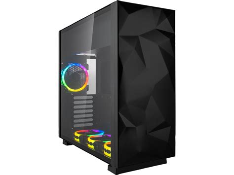Rosewill Atx Mid Tower Gaming Pc Computer Case With Rgb Software Sync