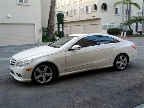 The 2010 mercedes e350 and e550 sedans, coupes, convertibles and wagons are a technological tour de force, yet none of the new the standard gasoline v6 in the mercedes e350 models is more than powerful enough for most drivers. FS. 2010 E550 Coupe, Artic White - MBWorld.org Forums