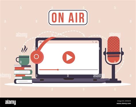 Podcast Concept Equipment For Blogging Webcasting And Broadcasting