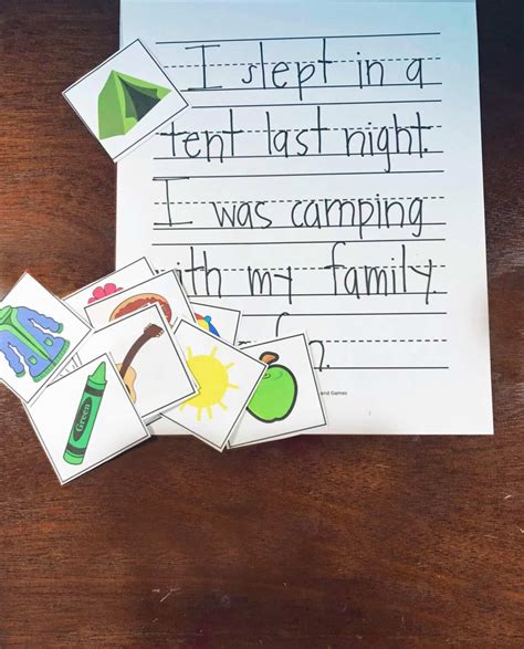 FREE Picture Writing Prompts Kindergarten