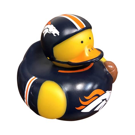 Denver Broncos Nfl Toy Rubber Duck Dragon Sports