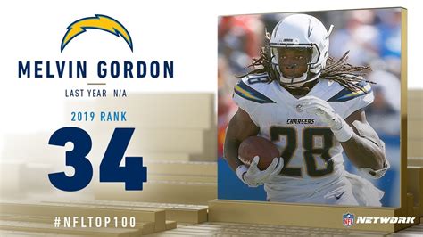 Passing, rushing, receiving, and defensive statistics for players of all positions. #34: Melvin Gordon (RB, Chargers) | Top 100 Players of ...