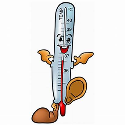 Thermometer Cartoon Clipart Animated Transparent Temperature Termometro