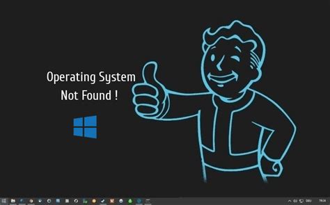 How To Fix Operating System Not Found Windows Error