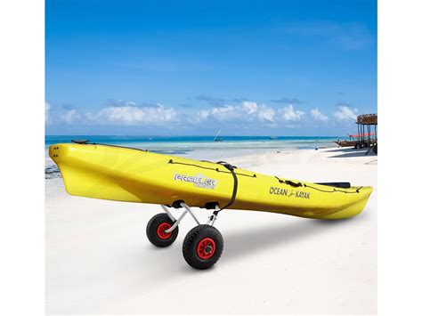 Kayak Wheel Cart Single Kayak Foldable Heavy Duty Beach Wheels