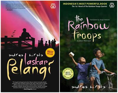 Buku laskar pelangi termasuk jenis buku