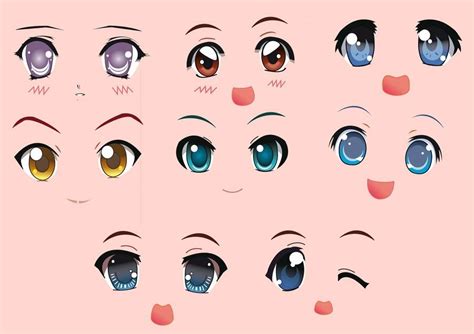 Tipos De Ojos Anime Drawing Cartoon Faces Cartoon Eyes Chibi