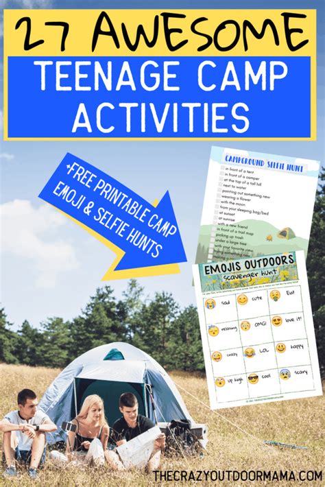 27 Fun Teenage Camping Activities Games No More Im Bored The