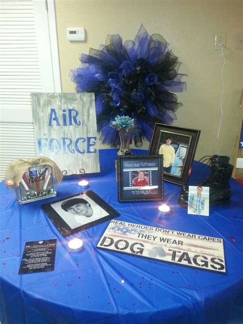 Air Force Going Away Party Decor Deployment Party Retirement Party