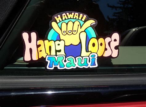 Hang Loose Is Easy To Do In Hawaii Hang Loose Room Signs Hawaii
