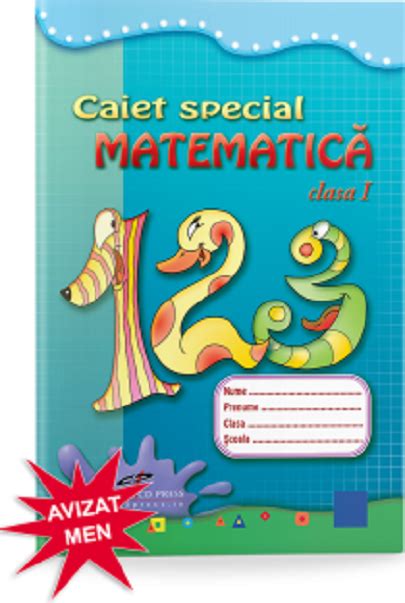 Matematica Caiet Special Clasa I