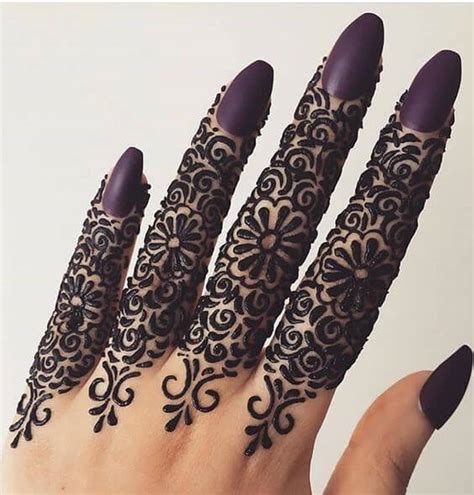 Best Collection Of Mehndi Designs For Fingers Mehndi