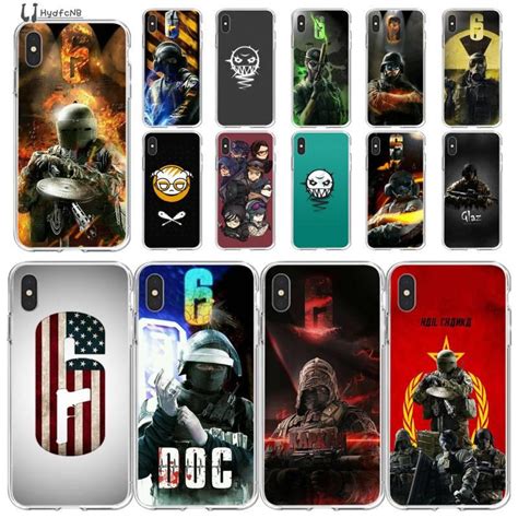 2020 Tom Clancy Rainbow Six Siege Phone Case For Iphone 11 Pro Xs Max 8