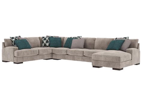 Ashley Furniture Bardarson 644035517997711 Silver 4 Pc Sectional