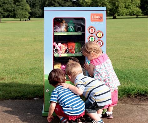 Vending Machine For The Little Ones In Uk Toddler Snacks Vending