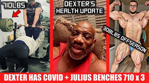 Julius Maddox INSANE Bench PR Dexter Jackson Health Update Arnold Classic Dates