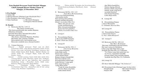 Hari minggu, aku berencana mengulangi kejadian minggu lalu, aku bersabar menunggu mama tertidur, pas banget mama pakai tanktop dan kolor pendek warna merah bergaris putih. Liturgi Ibadah Natal Anak Sekolah Minggu Gki Di Papua ...