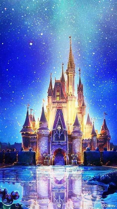 แจก 50 วอลเปเปอร์ดิสนีย์สุดคิวท์ น่าโหลดเก็บไว้ใช้ Fairytale Castle