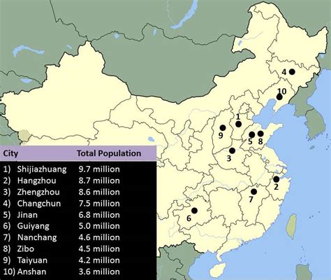 The 10 Biggest Cities In China That Youve Probably Never Heard Of