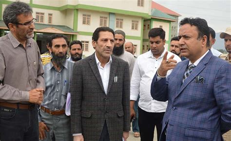 Zulfkar Visits Hajj House Bemina Kashmir Images Newspaper