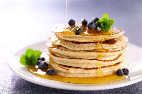 Pile Of Pancake Stock Image Image Of Pancake Pile 217079229