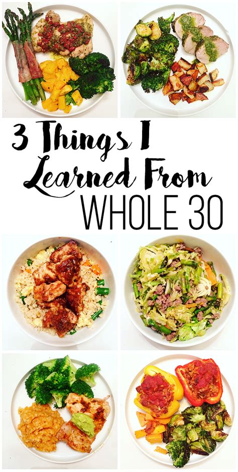 My Whole 30 Experience 3 Things I Learned Little Bits Of