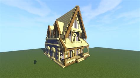 La casa está en un solo juego minecraft. Minecraft Como Construir uma Casa Chalé - YouTube