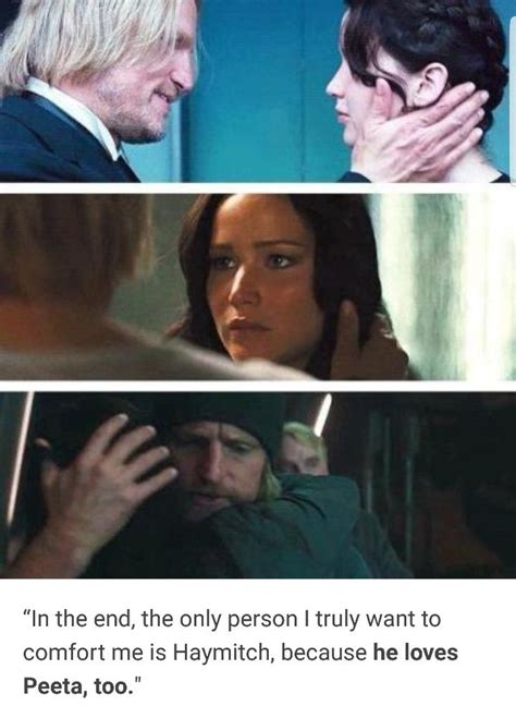 Haymitch You Crusty Old Man You Do Have A Heart Divergent Hunger