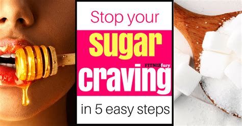 Stop Your Sugar Craving In 5 Easy Steps