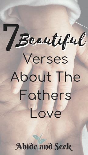 Download 7 Beautiful Verses About The Fathers Love - Abide and Seek ...