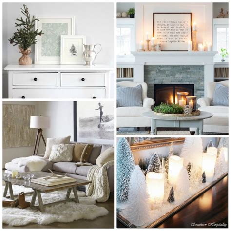 Thankfully, cottage is a style of decorating and you don't need to live in the country to have it. Clean Cozy Neutral Winter Decorating Ideas | The Happy Housie