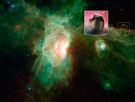 Infrared Shows Us The Horsehead Nebula As Never Seen Before
