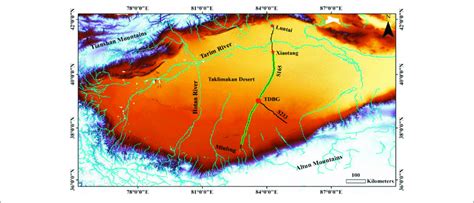 Where Is The Taklamakan Desert On A Map