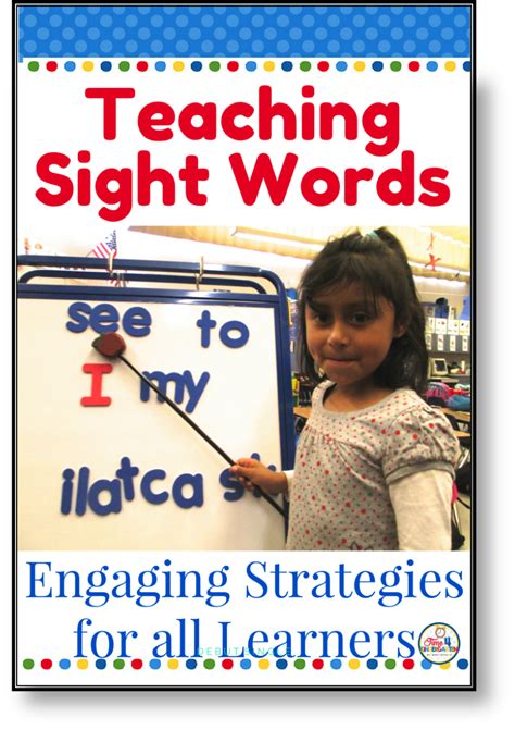 Teaching Sight Words In Kindergarten Time 4 Kindergarten