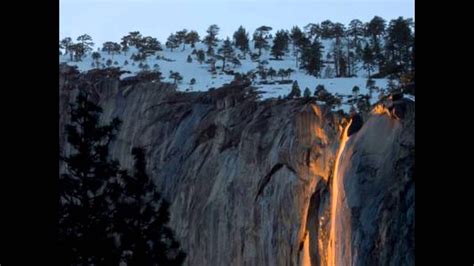 61 Horsetail Falls Yosemite National Park Youtube