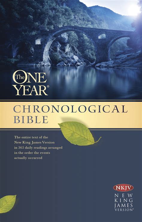 Tyndale The One Year Chronological Bible Nkjv