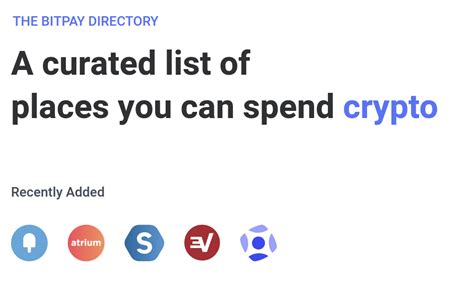 Spendabit is like the google of spending with crypto. Where Can You Spend Bitcoin? Find Out with the New BitPay Directory