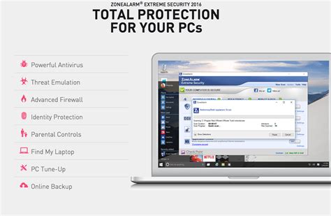 Makes your pc invisible to hackers and stops spyware from sending your data out to the internet. ZoneAlarm Antivirus + Firewall Review 2016 : Download ...